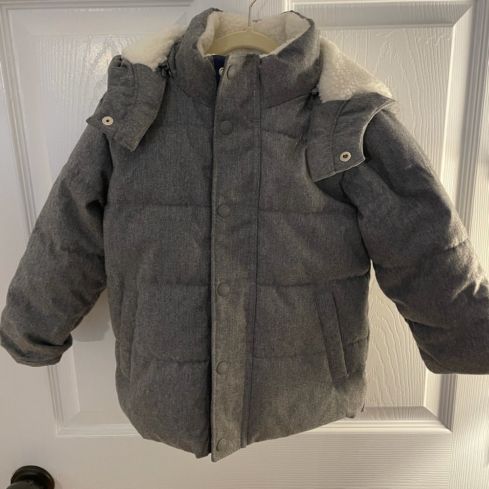 Gap Gray Toddler Winter Jacket $50 size 3T